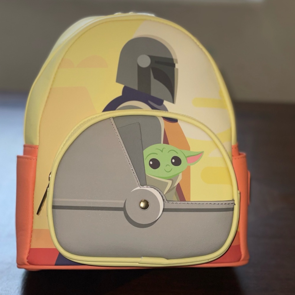 Star Wars Mandalorian loungefly backpack